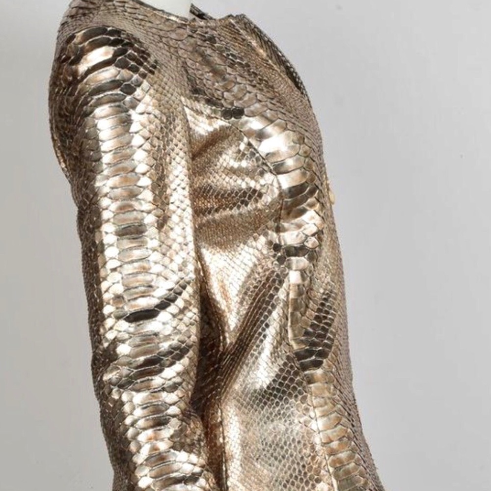 ESCADA COUTURE-Python leather jacket - Picture 11 of 11